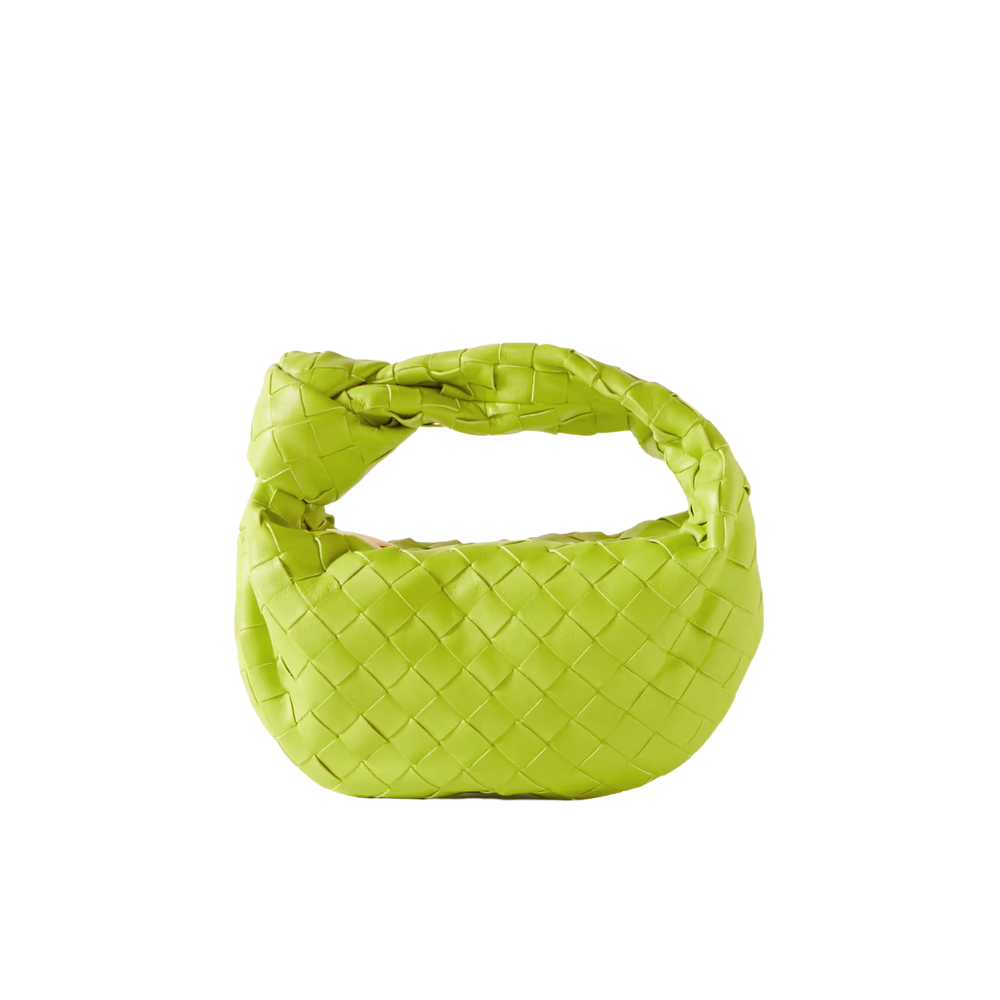 Mini Jodie Leather Hobo BOTTEGA VENETA Lime Green