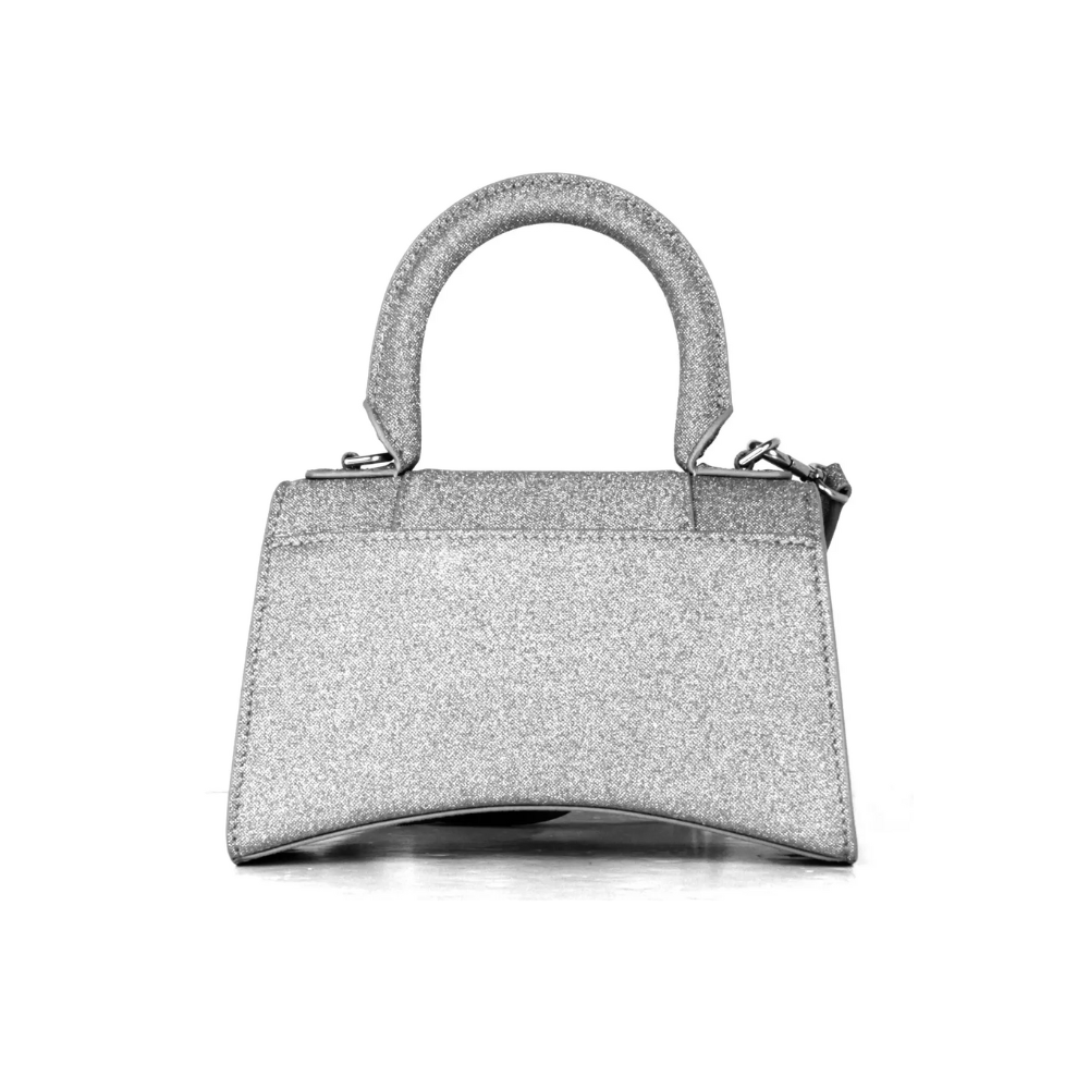 Balenciaga RHINESTONE EMBELLISHED SUEDE SMALL HOURGLASS