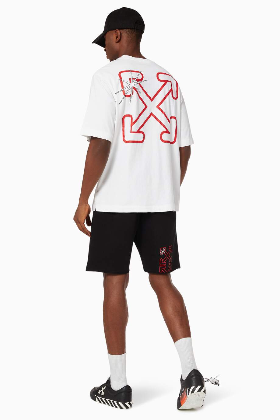 OFF-WHITE Starred Arrows T-shirt in Cotton Jersey