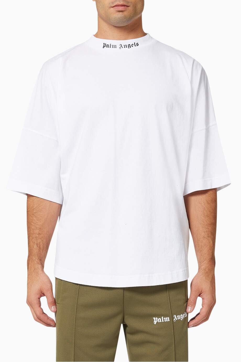 PALM ANGELSNEW SEASON Classic Logo Oversized T-shirt in Cotton Jersey