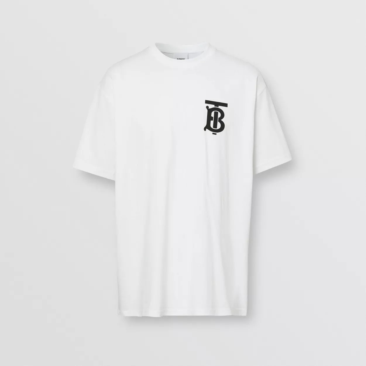BURBERRY Monogram Motif Cotton Oversized T-shirt