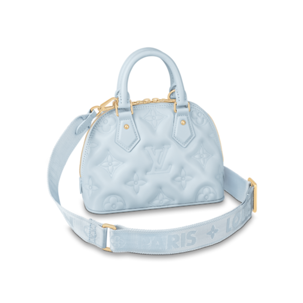 Louis Vuitton® Over The Moon Blue Glacier. Size  Louis vuitton shoulder bag,  Leather street style, Louis vuitton