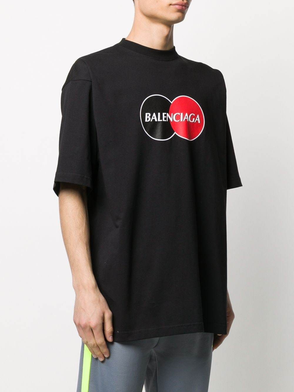 BALENCIAGA Uniform Logo T-shirt - Black