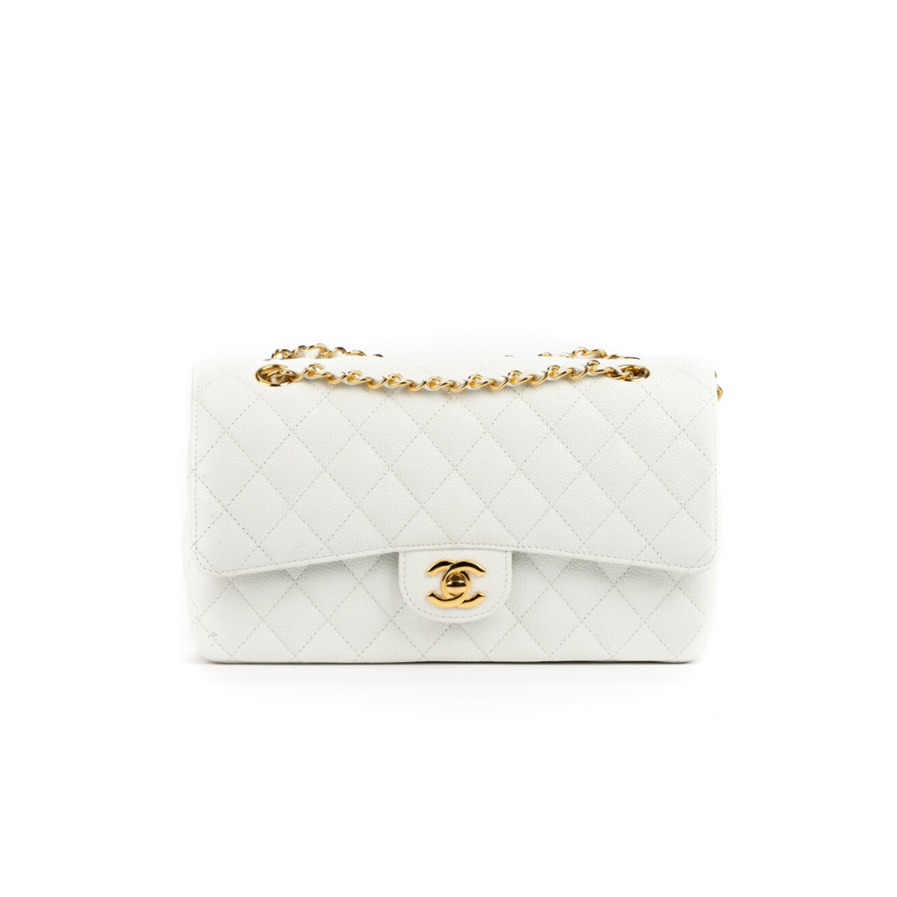 Chanel Classic Flap Small in White