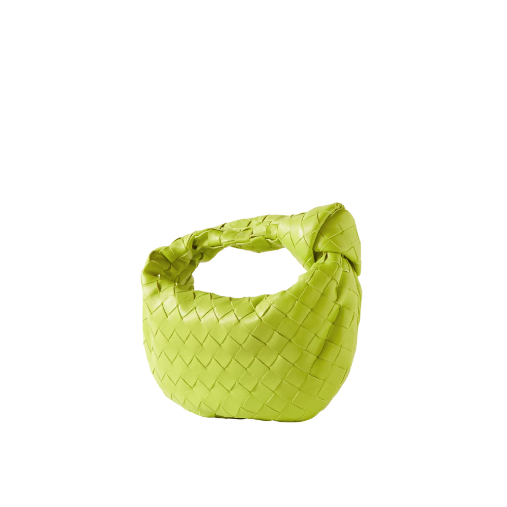 Mini Jodie Leather Hobo BOTTEGA VENETA Lime Green