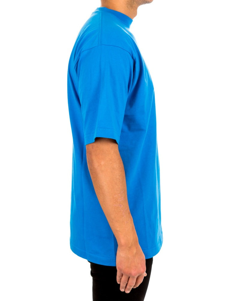BALENCIAGA Uniform Logo T-shirt - Blue