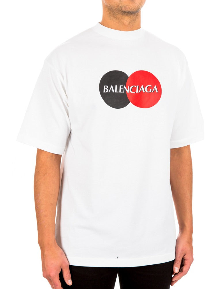 BALENCIAGA Uniform Logo T-shirt - White