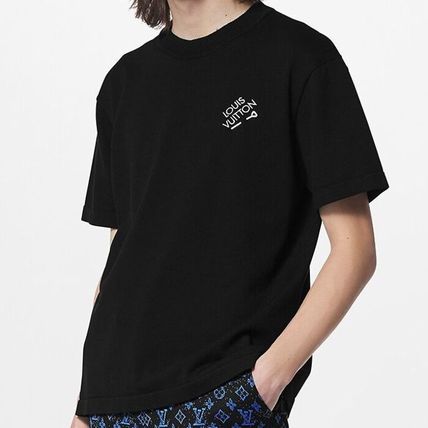 Louis Vuitton | Street Style Plain Logo Luxury T-Shirts