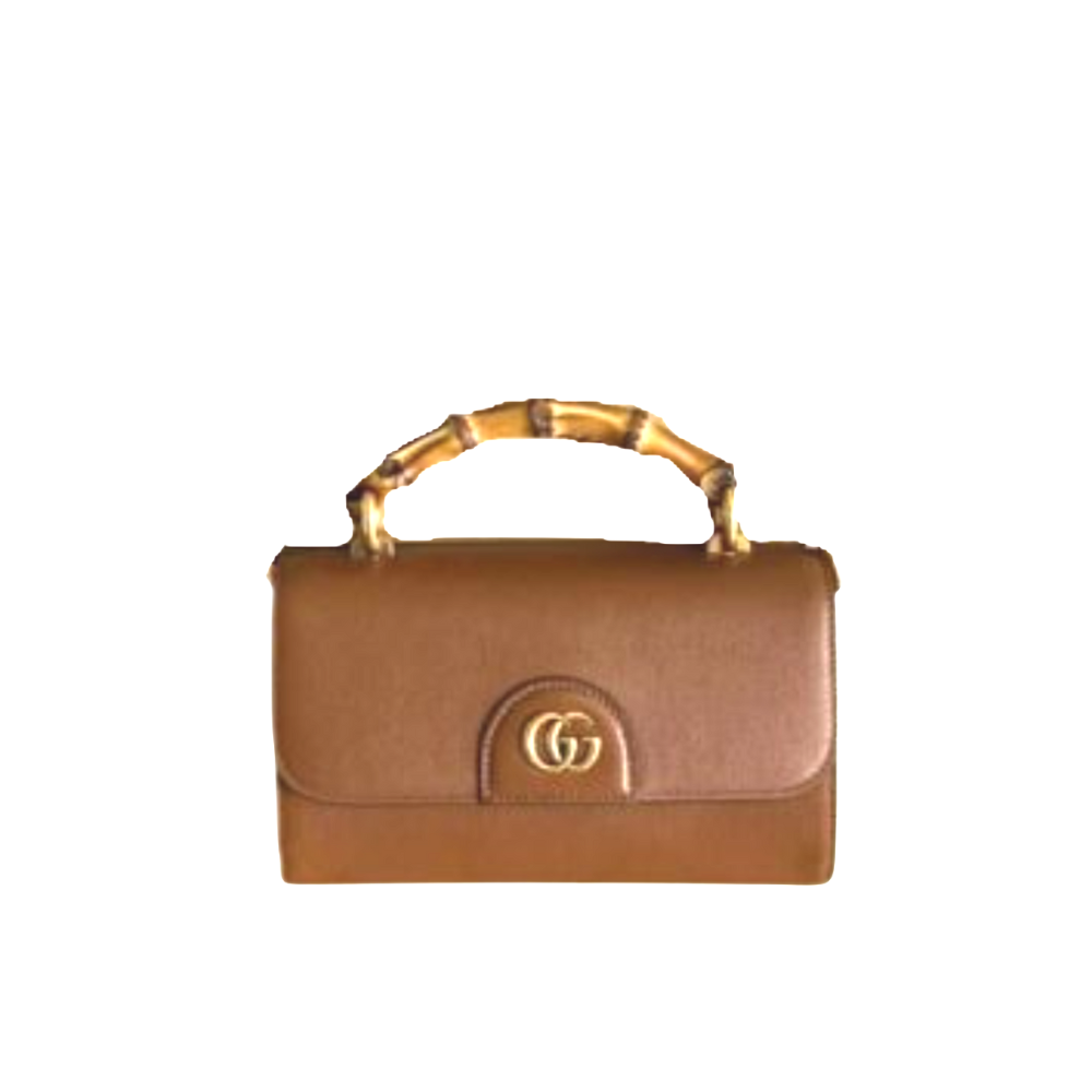 Gucci 675794 GG Small Top Handle Bag With Bamboo