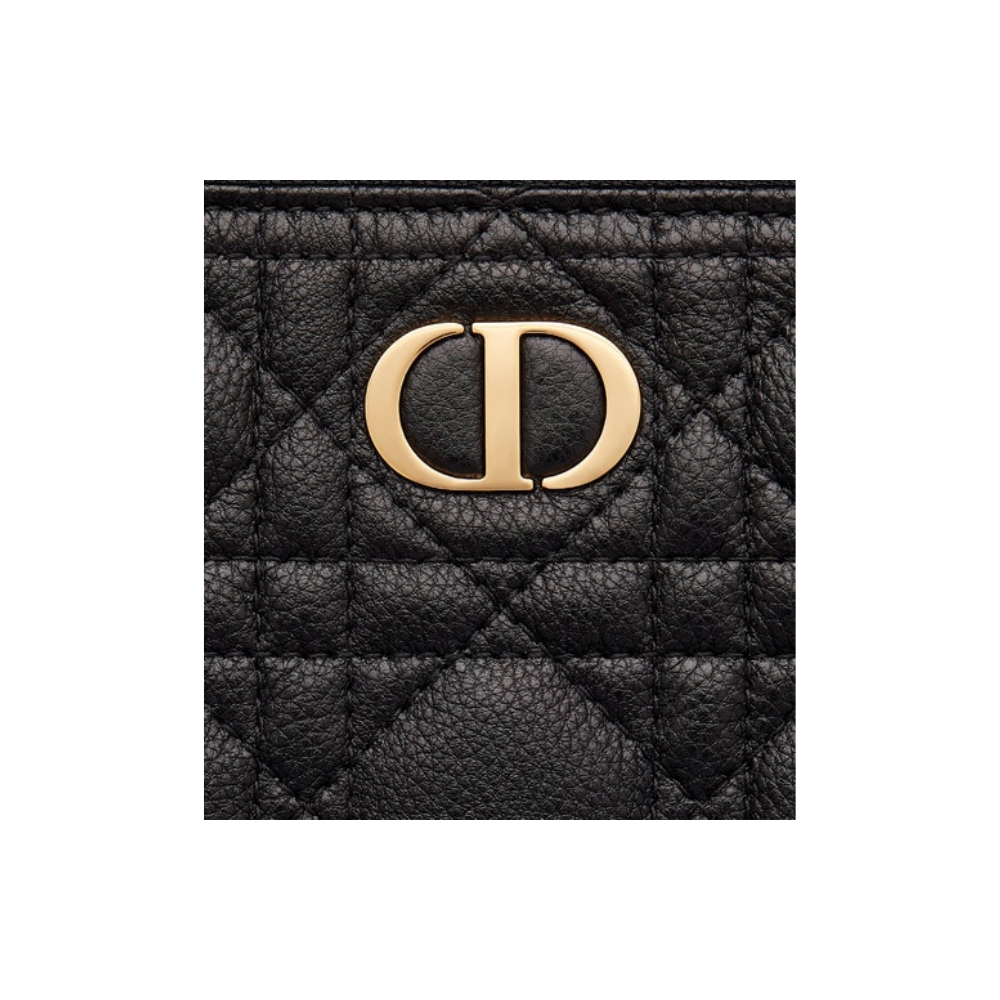 LARGE DIOR CARO DAILY POUCH BLACK