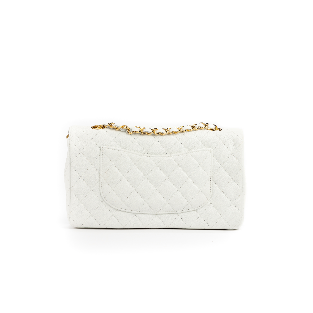 Chanel Classic Flap Small in White