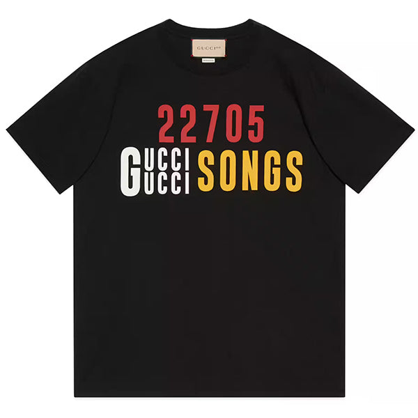 Gucci 100 Cotton T-shirt In Black