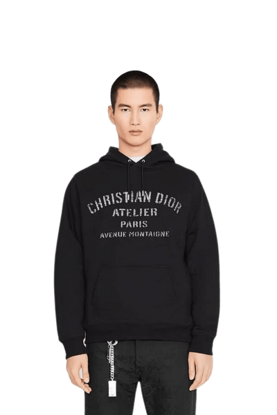 OVERSIZED CHRISTIAN DIOR ATELIER HOODED SWEATSHIRT