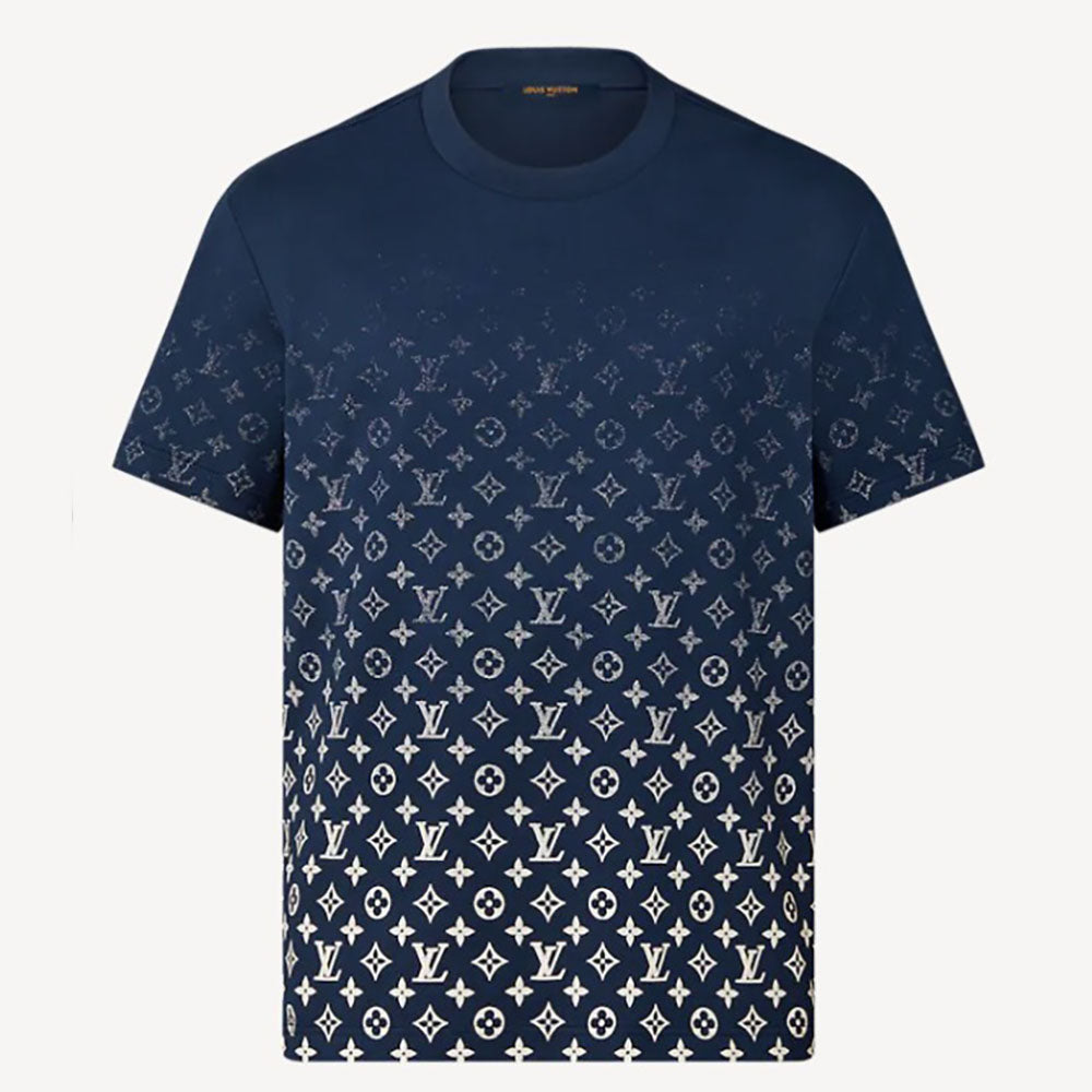 Louis Vuitton  Street Style Plain Logo Luxury T-Shirts