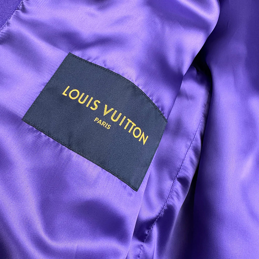 Louis Vuitton Blue & Purple Bomber Jacket – Savonches