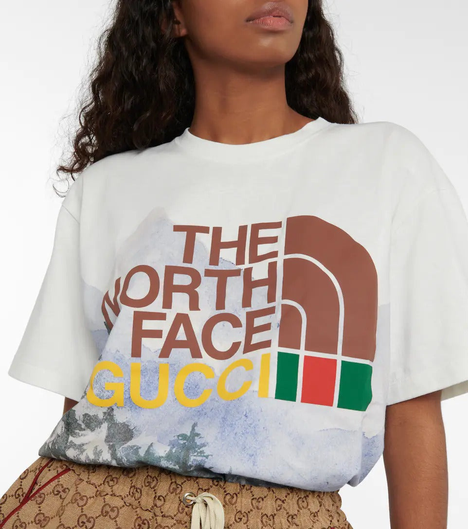 GUCCI x The North Face printed T-shirt