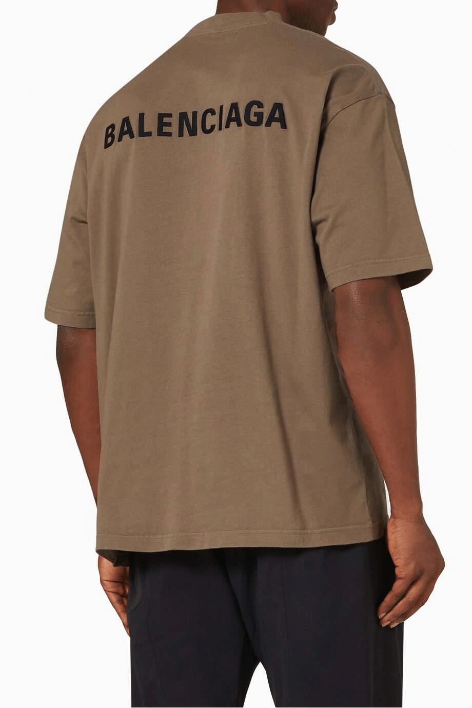 BALENCIAGA Logo Regular Fit T-shirt in Vintage Cotton Jersey