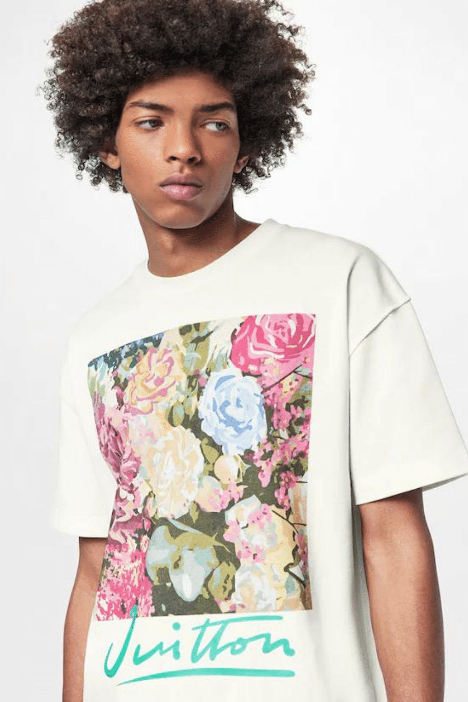 louis vuitton floral shirt