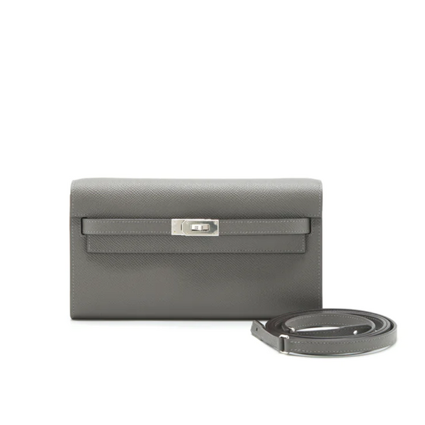 Hermes Kelly Cut 31cm Epsom Leather Sky Green