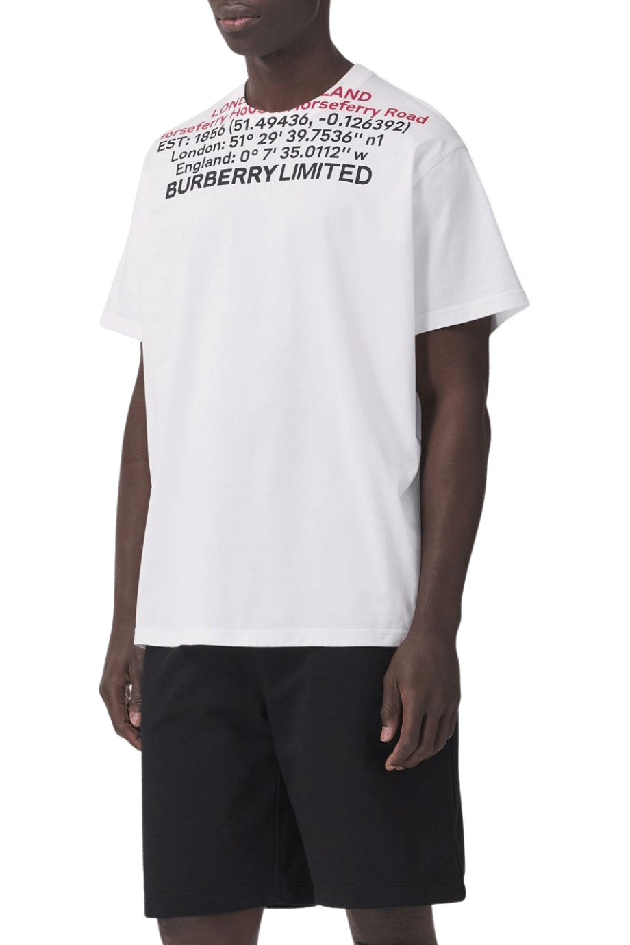 Burberry Location-print T-shirt