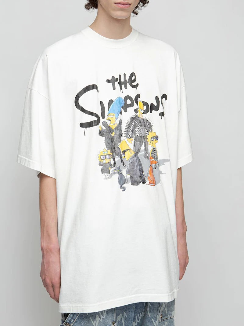 BALENCIAGA The Simpsons TM Oversized Jersey T-shirt