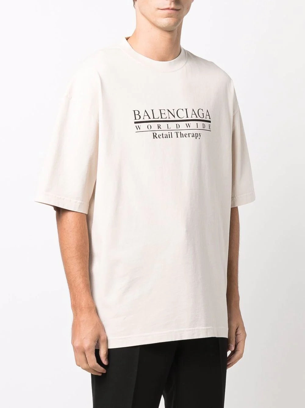 BALENCIAGA Retail therapy Tシャツ Balenciaga Retail Therapy T-Shirt – Justin Reed