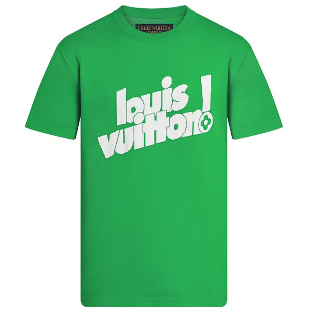 LOUIS VUITTON LV Monogram Gradient Short Sleeve For Men Mountain Green  1A8HKQ