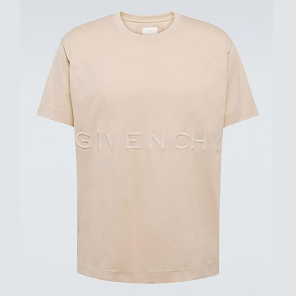 Givenchy Men's Natural Logo Cotton T-shirt