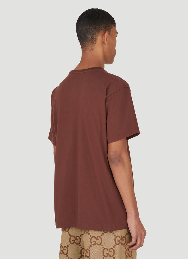 GUCCI 1921 T-Shirt in Brown