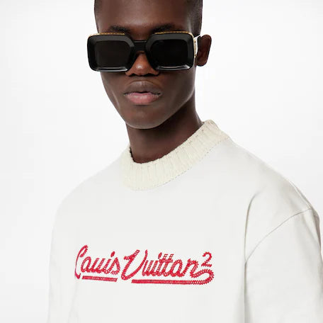 Louis Vuitton Men's Ready To Wear! Mock Neck T Shirt 