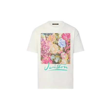 Camiseta estampada LV Flower Tapestry - Prêt-à-Porter 1AAGWP