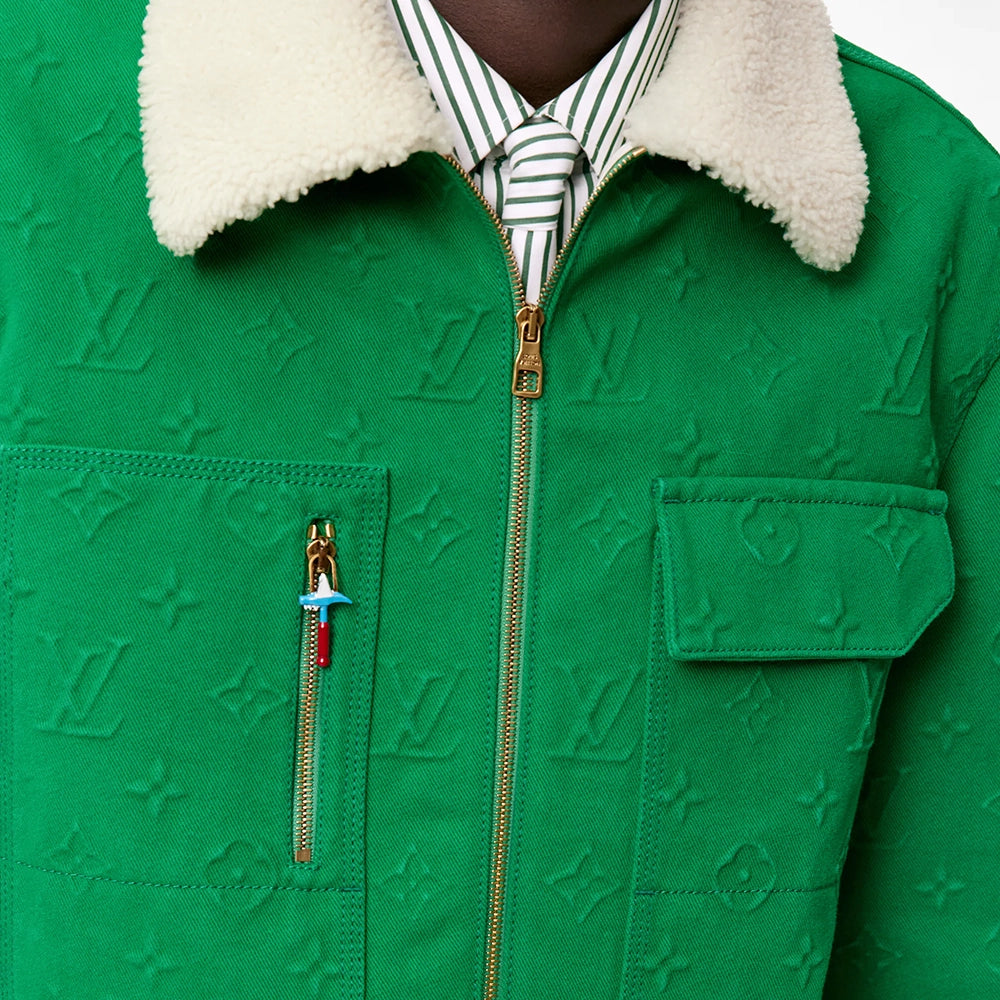 Louis Vuitton® Monogram Denim Workwear Jacket Oil. Size 60 in 2023