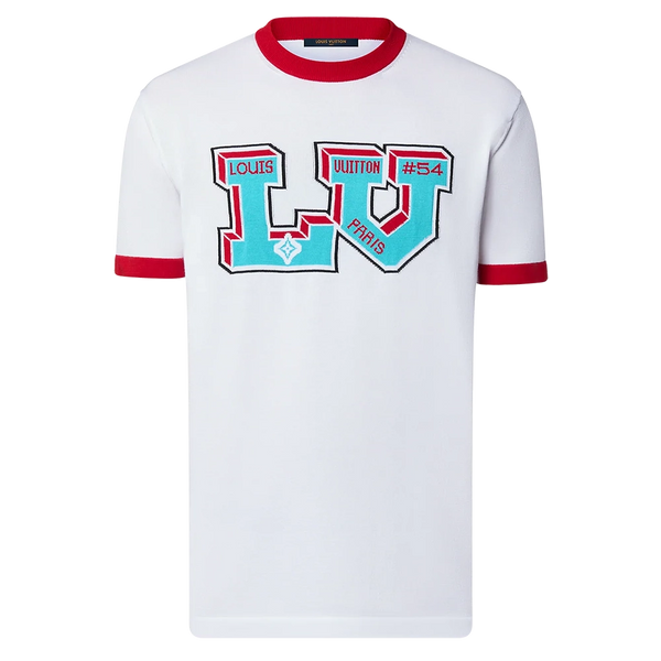 Louis Vuitton Jazz Flyers Short Sleeved Knitwear Tee Shirt
