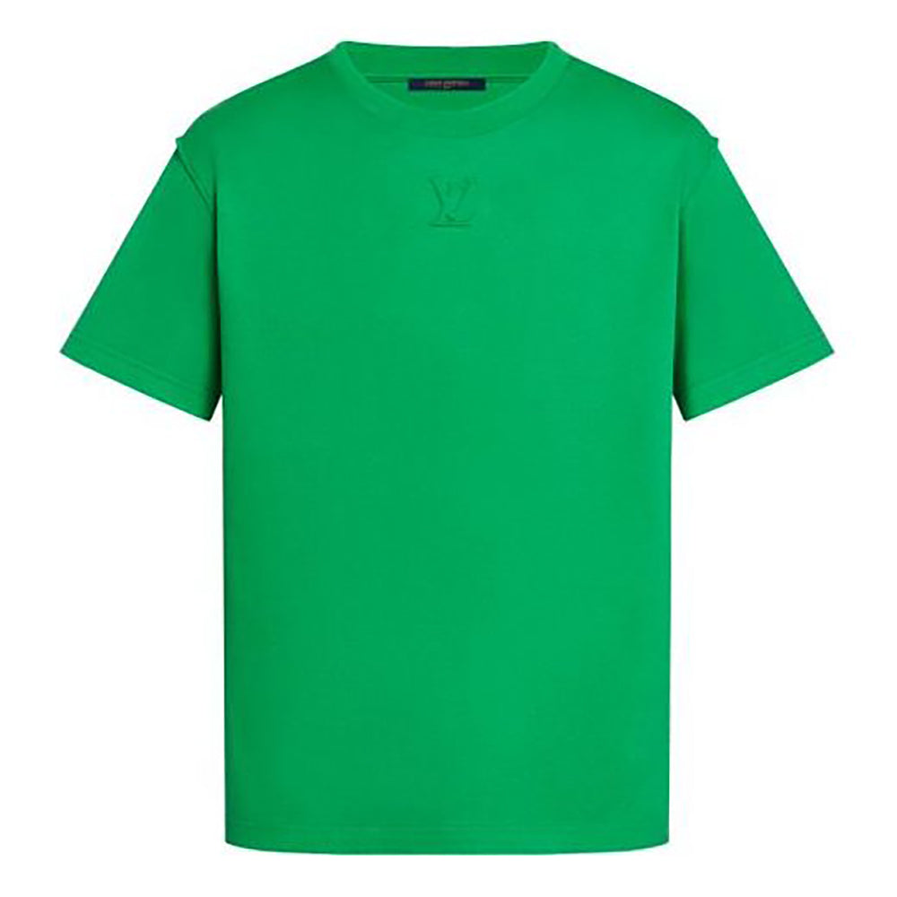 Louis Vuitton Monogram Shibori Short-sleeved Shirt Yellow Green. Size M0