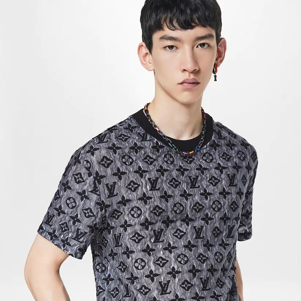 Shop Louis Vuitton MONOGRAM Short Sleeves Logo Luxury T-Shirts by